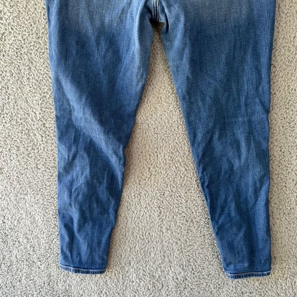 Madewell Jeans Women's 32 Blue 10" High Rise Roadtripper Tapered Breathable - Picture 16 of 16